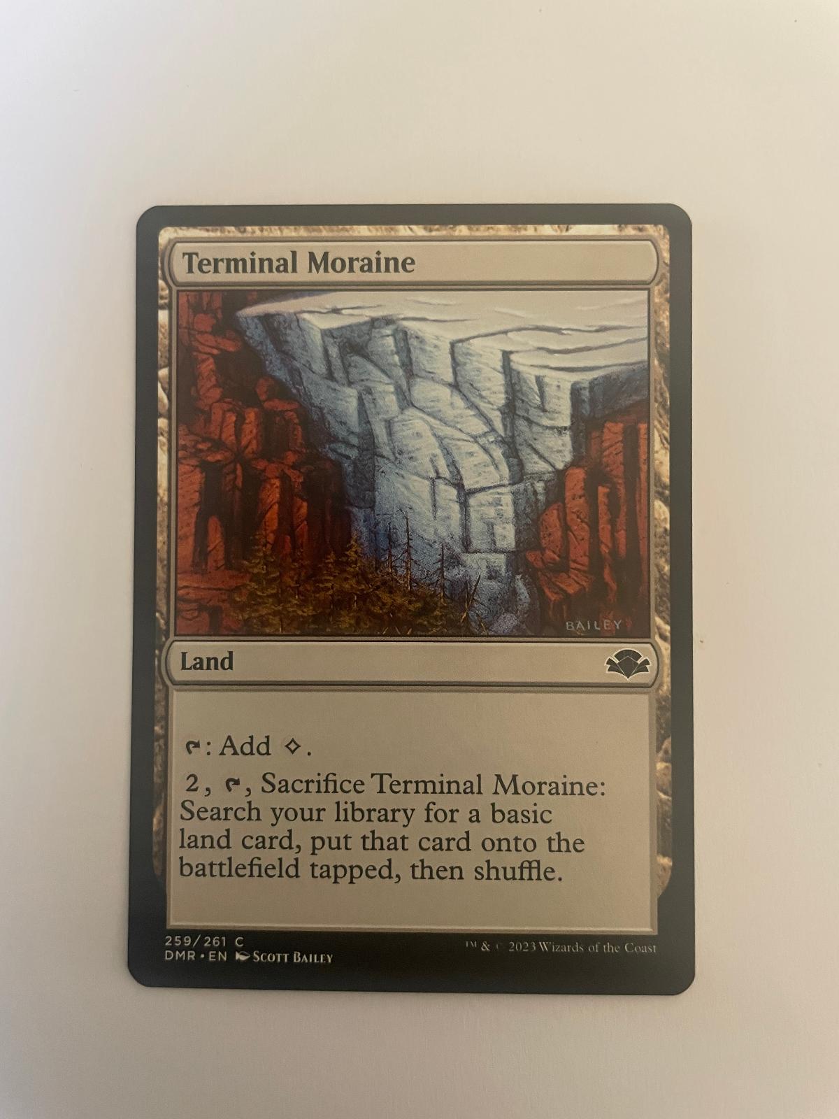 Terminal Moraine 259 Dominaria Remastered DMR NM