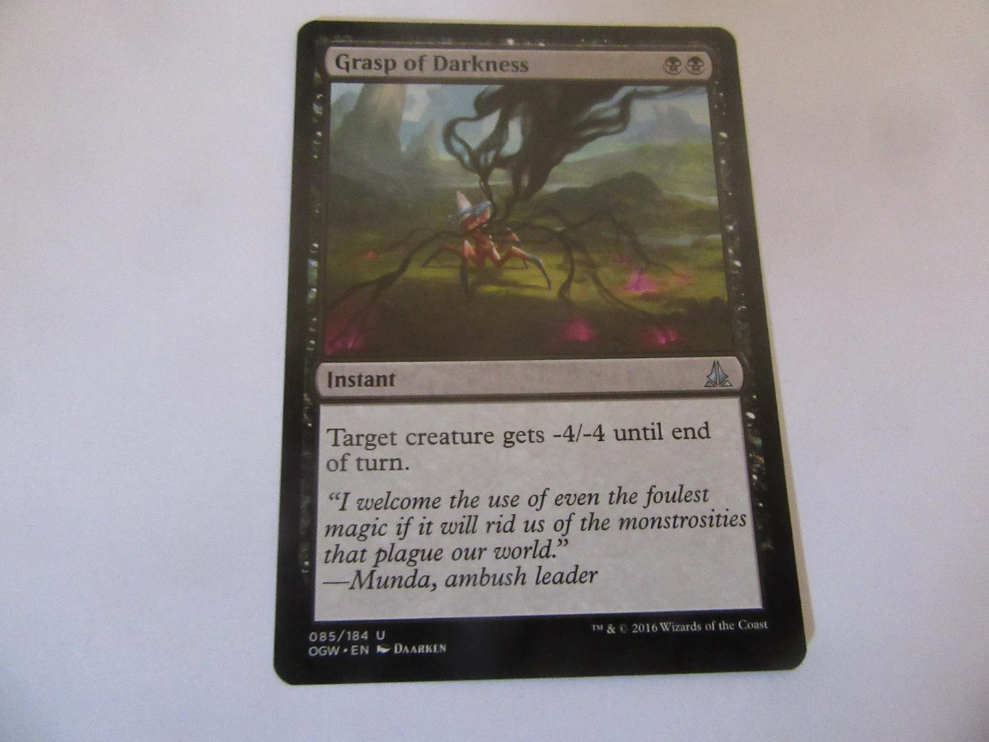 Grasp of Darkness 85 Oath of the Gatewatch NM