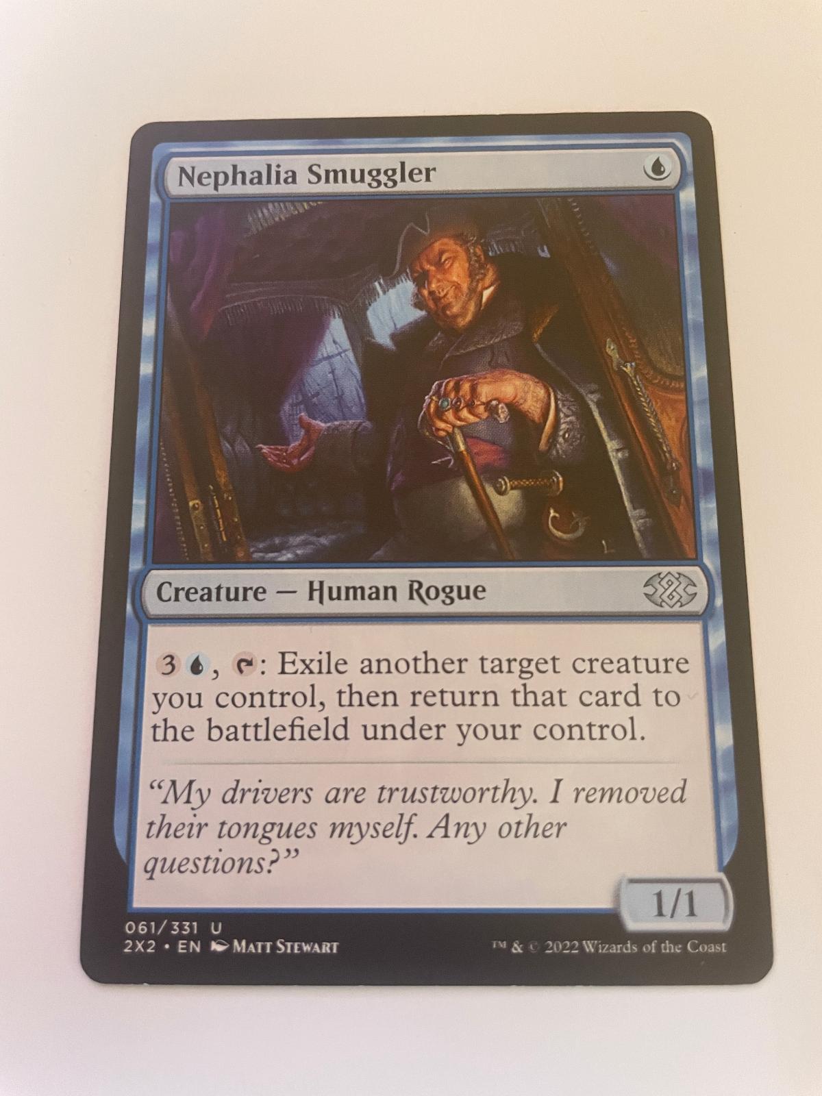 Nephalia Smuggler 61 Uncommon Double Masters 2022 Magic: The Gathering Near Mint