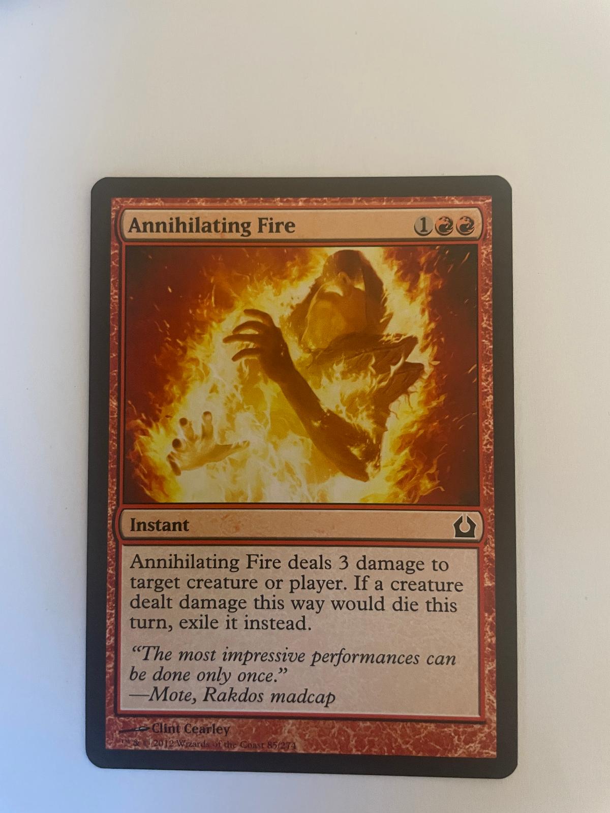 Annihilating Fire 85 Return to Ravnica RTR NM