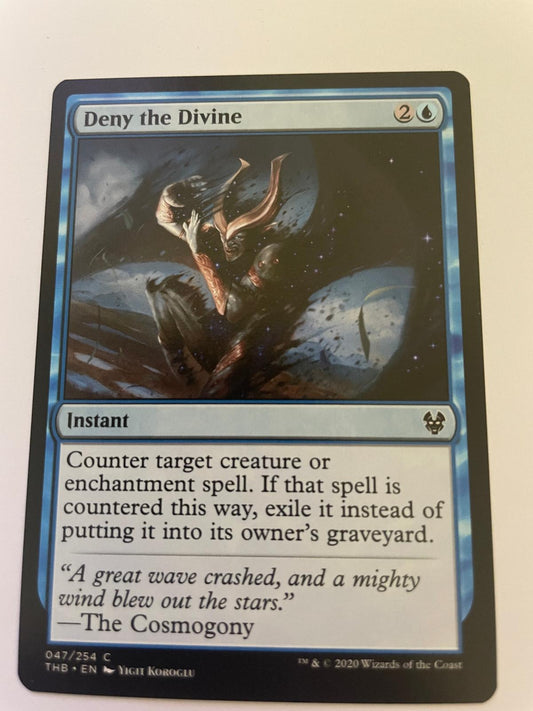 Deny the Divine 47 Common Theros Beyond Death Magic: The Gathering Near Mint