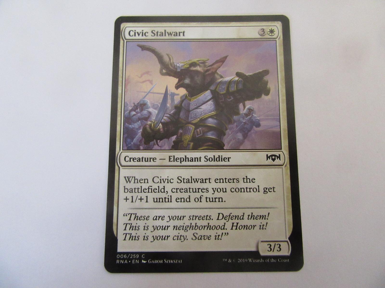 Civic Stalwart 6 Ravnica Allegiance NM