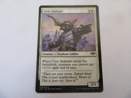 Civic Stalwart 6 Ravnica Allegiance NM