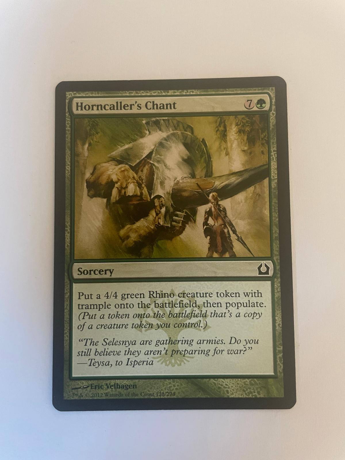 Horncaller's Chant 128 Return to Ravnica RTR NM