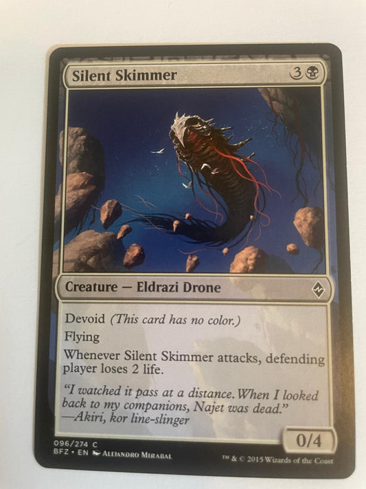 Silent Skimmer 96 Battle for Zendikar NM