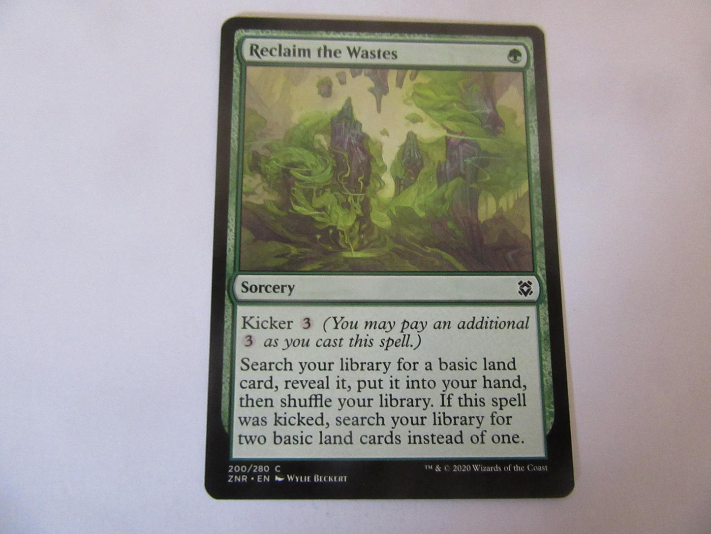 Reclaim the Wastes 200 Zendikar Rising NM