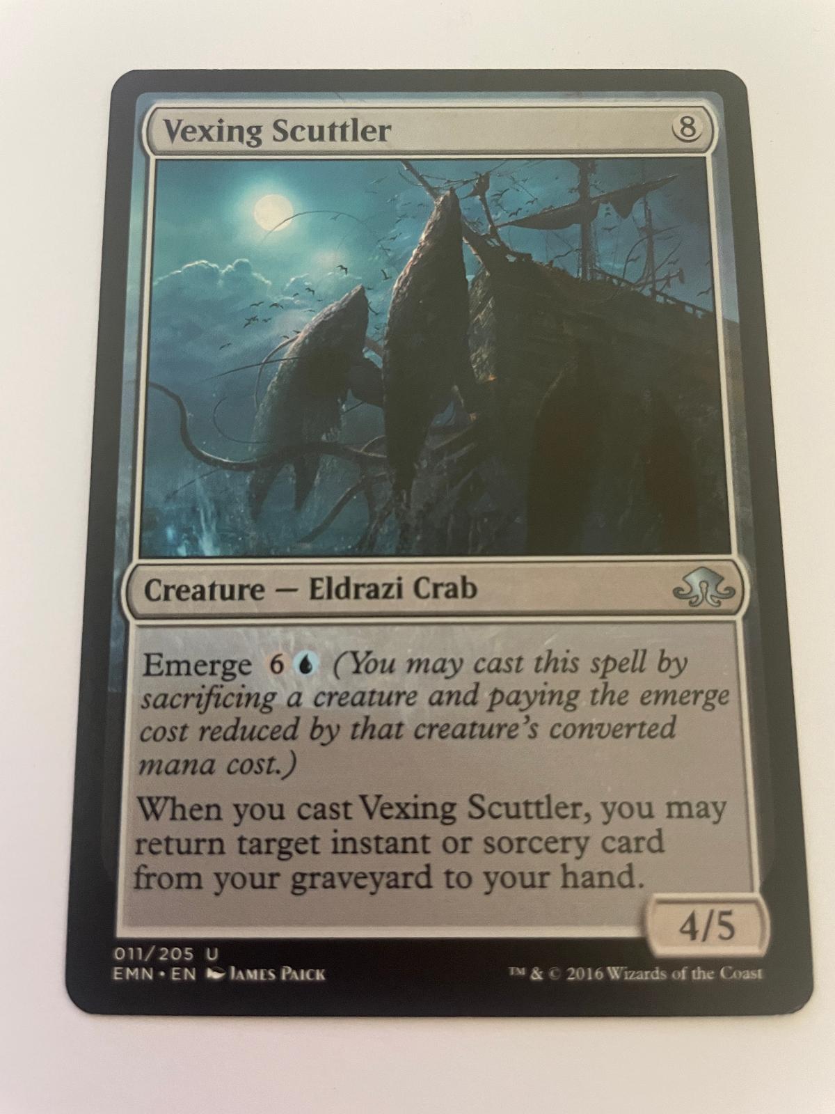 Vexing Scuttler 11 Uncommon Eldritch Moon Magic: The Gathering Near Mint