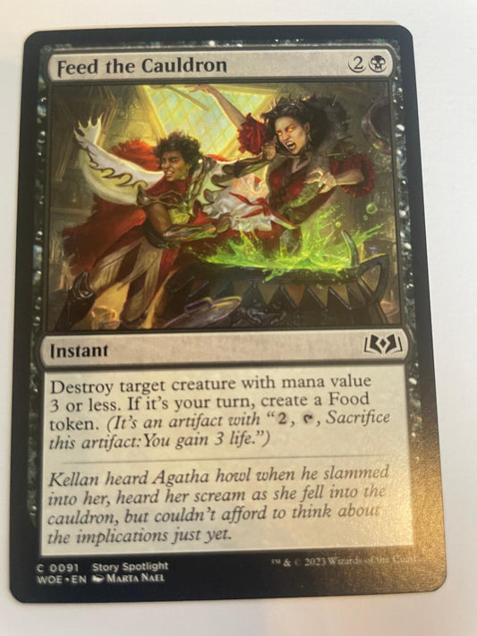 Feed the Cauldron 91 Wilds of Eldraine NM