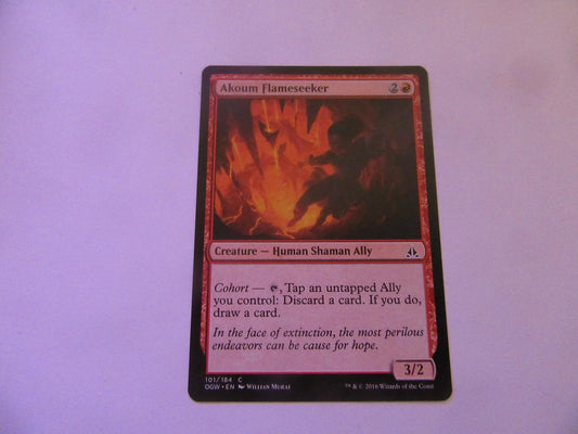 Akoum Flameseeker 101 Oath of the Gatewatch NM