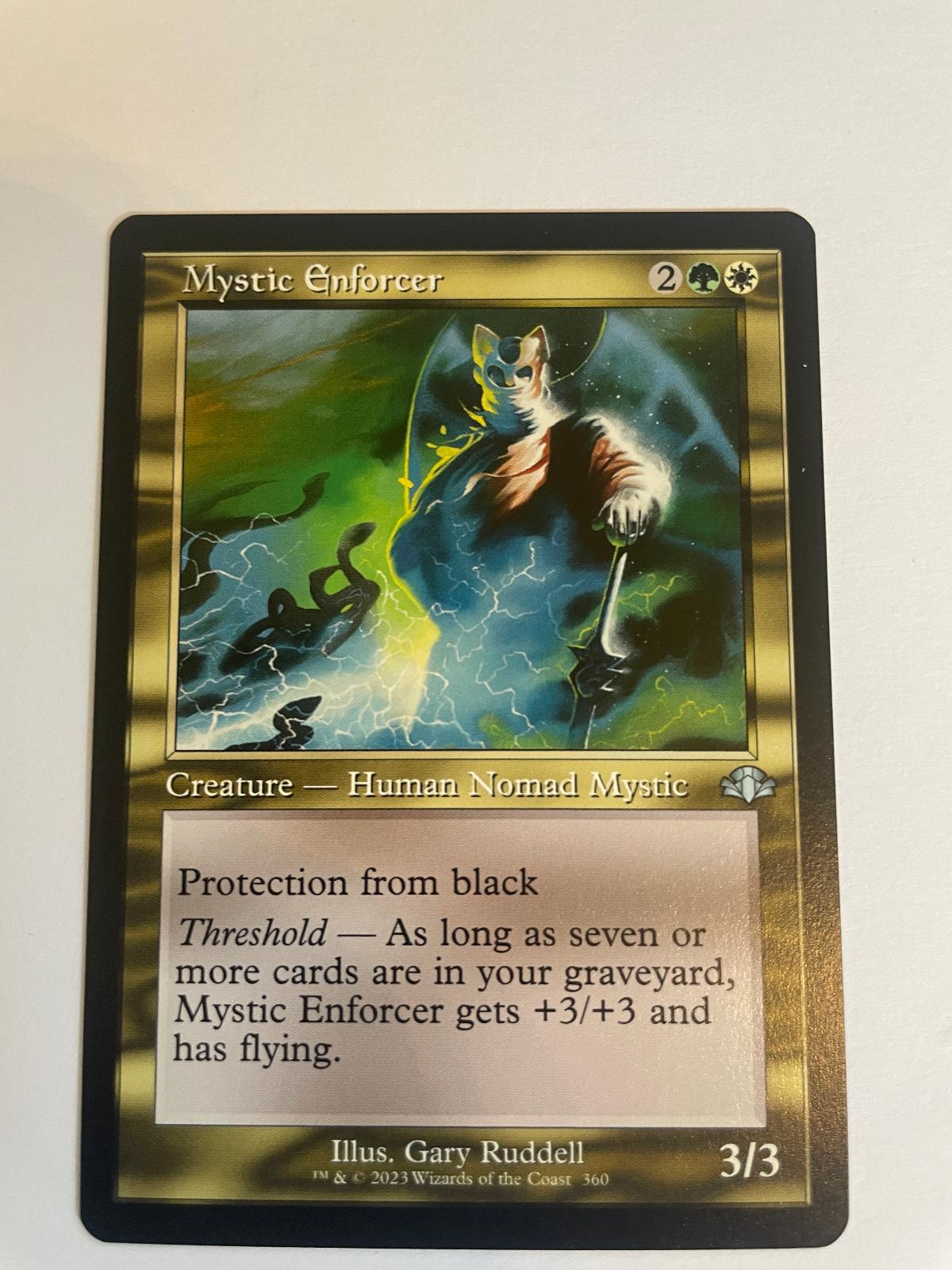 Mystic Enforcer (Retro Frame) 360 Dominaria Remastered NM