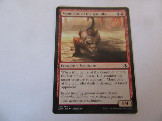 Manticore of the Gauntlet 142 Amonkhet NM