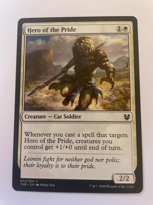 Hero of the Pride 22 Common Theros Beyond Death Magic: The Gathering Near Mint