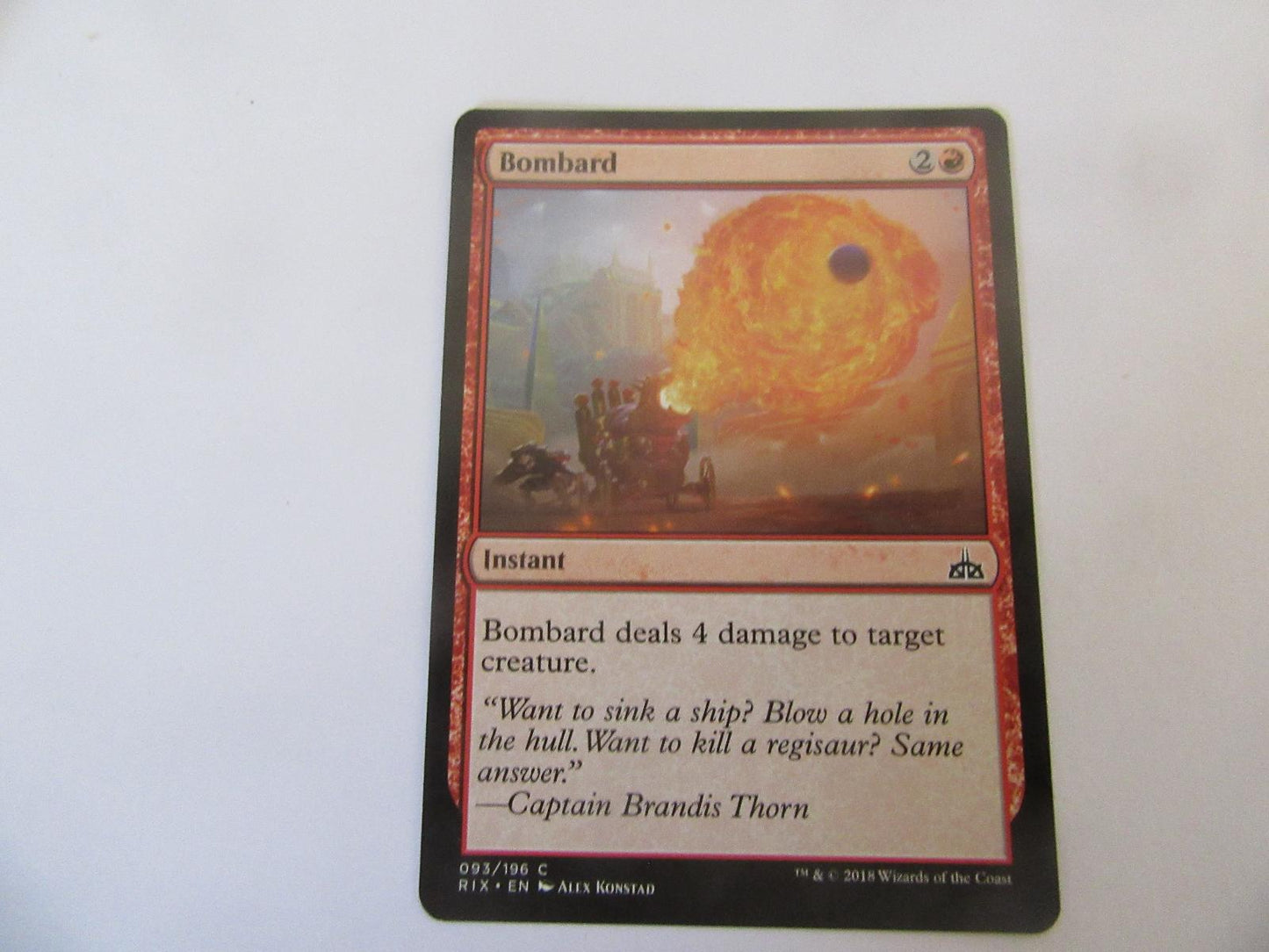 Bombard 93 Rivals of Ixalan NM
