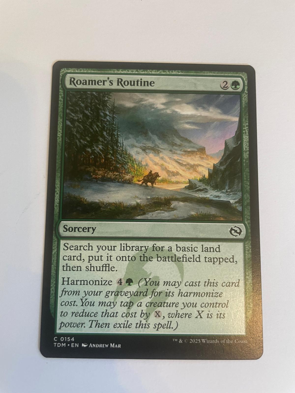 Roamer's Routine 154 Tarkir: Dragonstorm NM