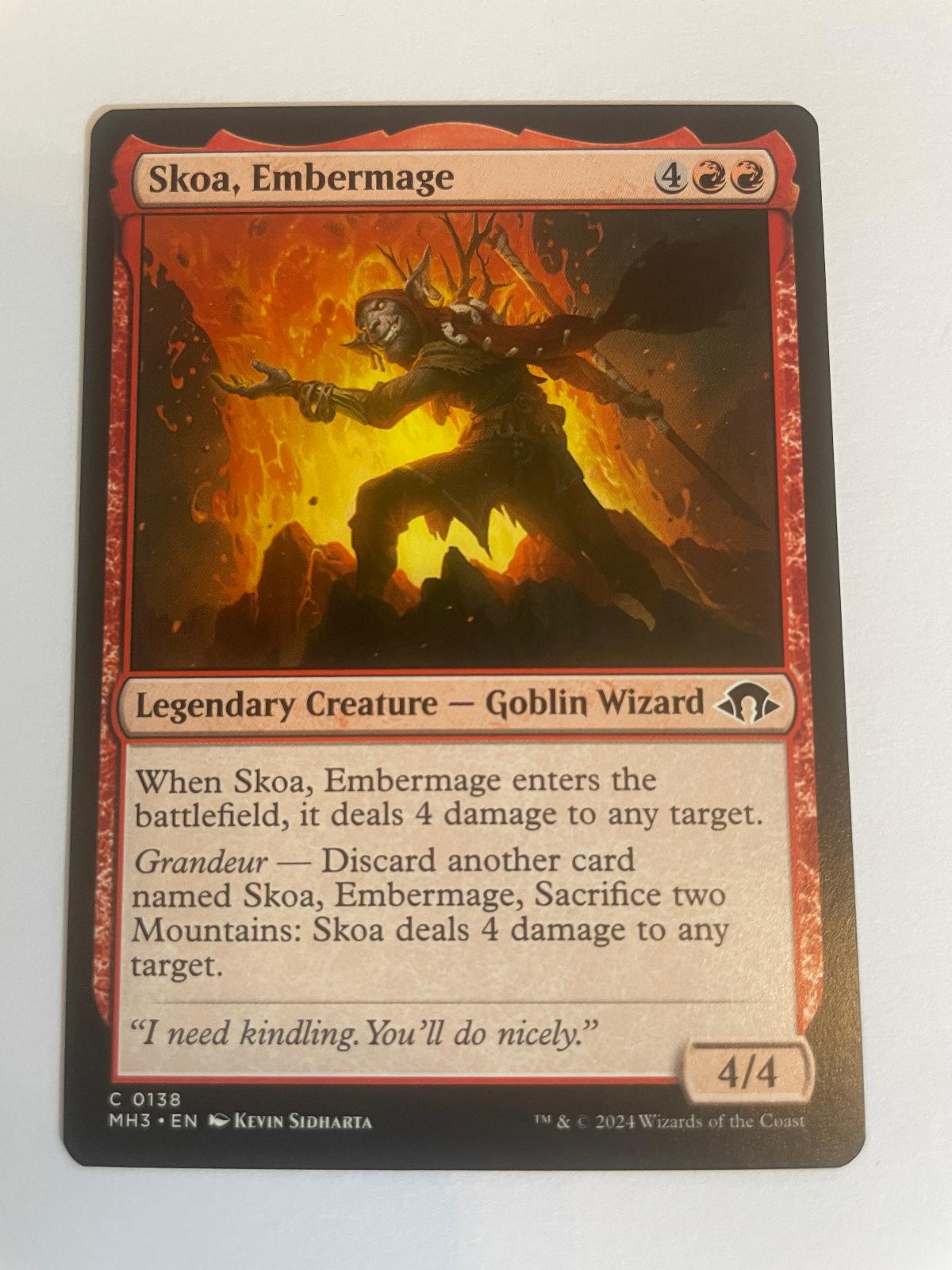 Skoa, Embermage 138 Modern Horizons 3 NM