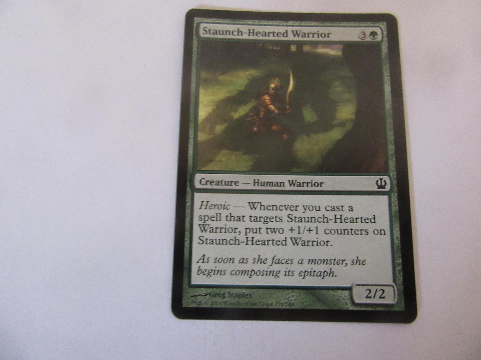Staunch-Hearted Warrior 179 Theros NM
