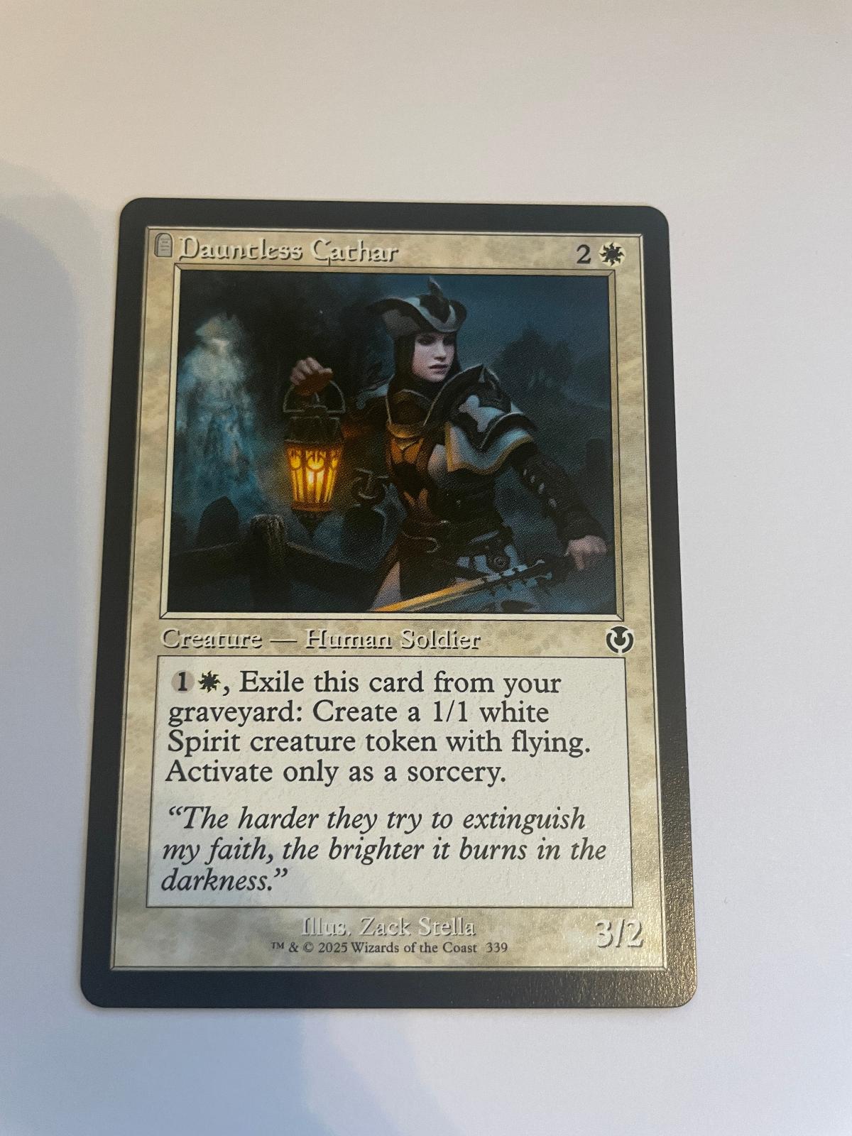 Dauntless Cathar (Retro Frame) 339 Innistrad Remastered NM