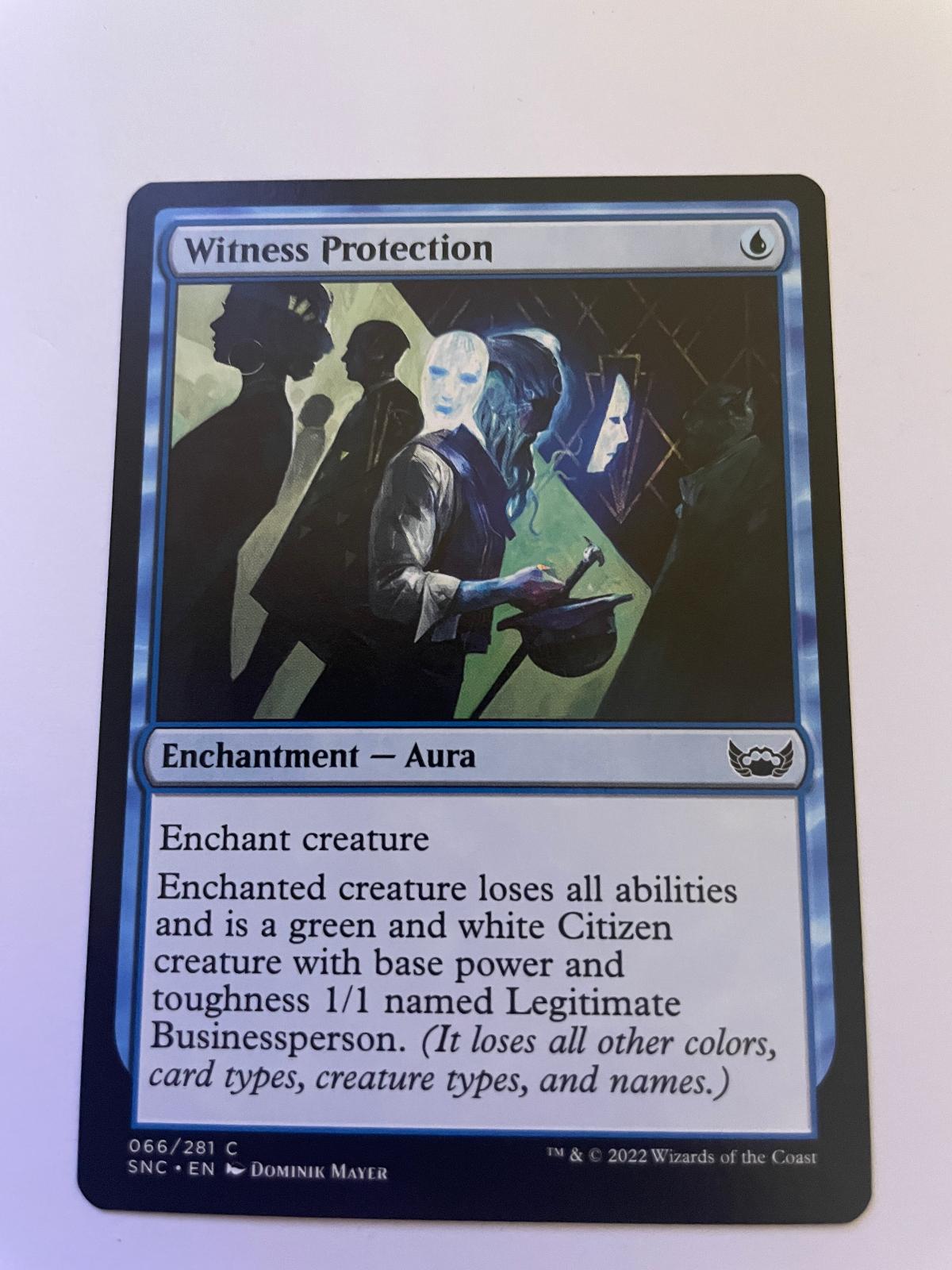 Witness Protection 066/281 Common The List Reprints Magic: The Gathering NM