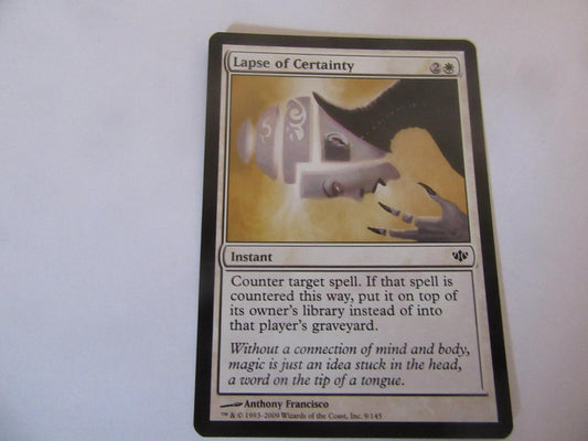 Lapse of Certainty 9 Conflux NM