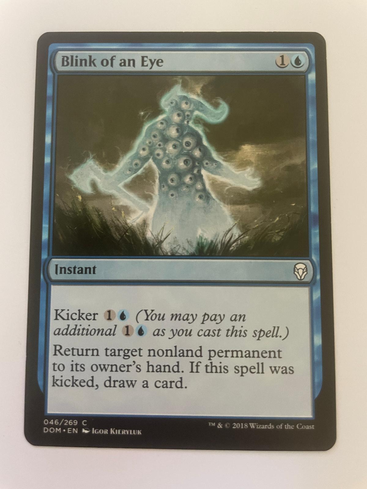 Blink of an Eye 46 Common Dominaria Magic: The Gathering Near Mint