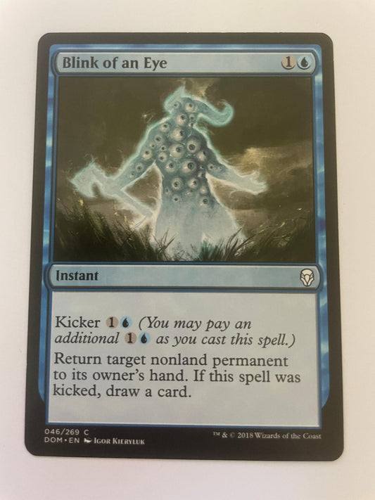 Blink of an Eye 46 Common Dominaria Magic: The Gathering Near Mint