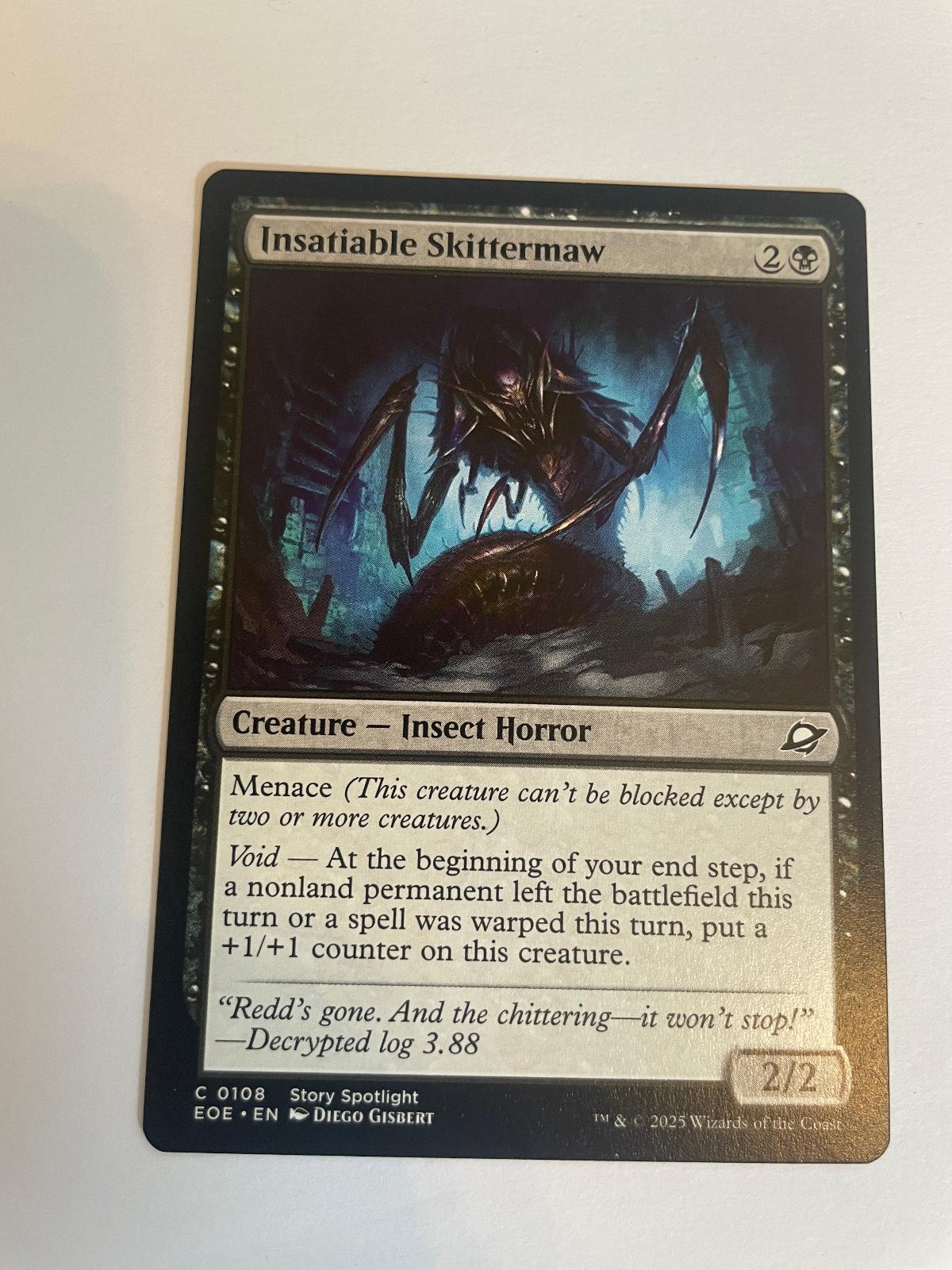 Insatiable Skittermaw 108 Edge of Eternities NM