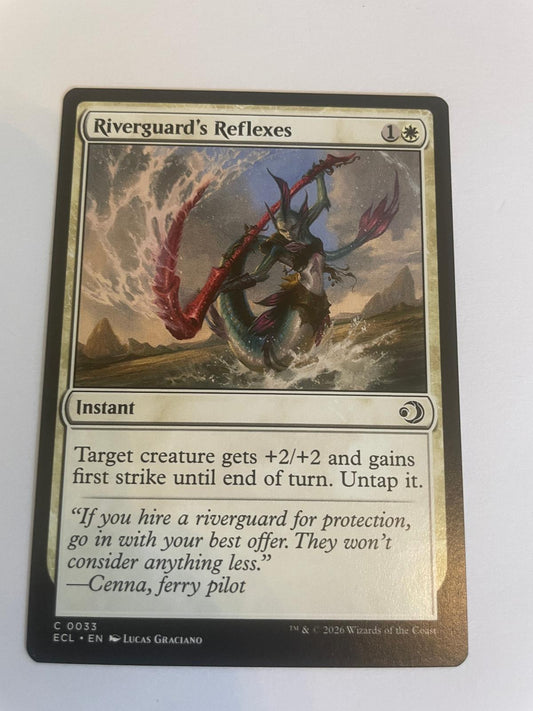Riverguard's Reflexes 33 Lorwyn Eclipsed ECL NM