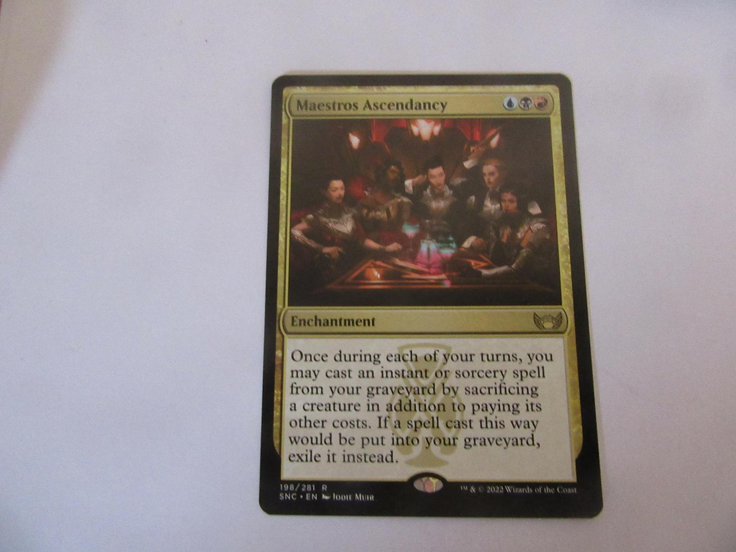 Maestros Ascendancy 198 Prerelease Cards NM