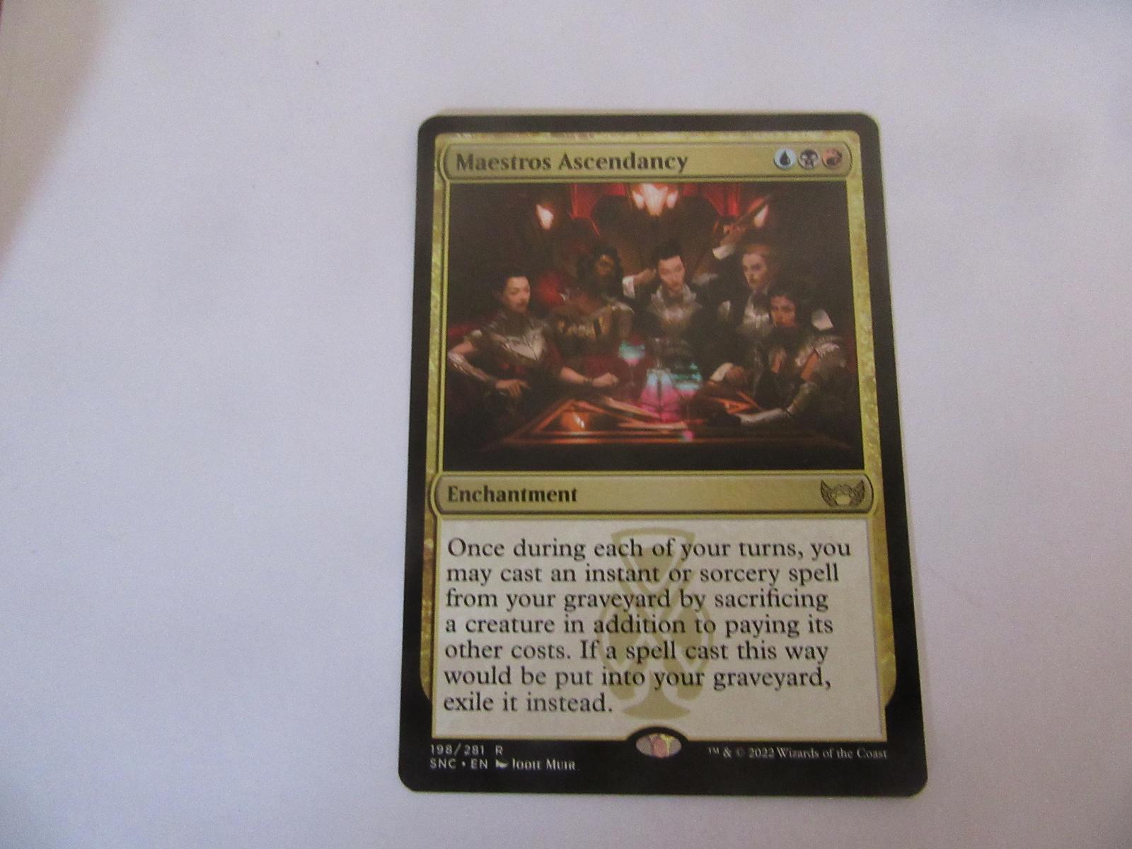 Maestros Ascendancy 198 Prerelease Cards NM