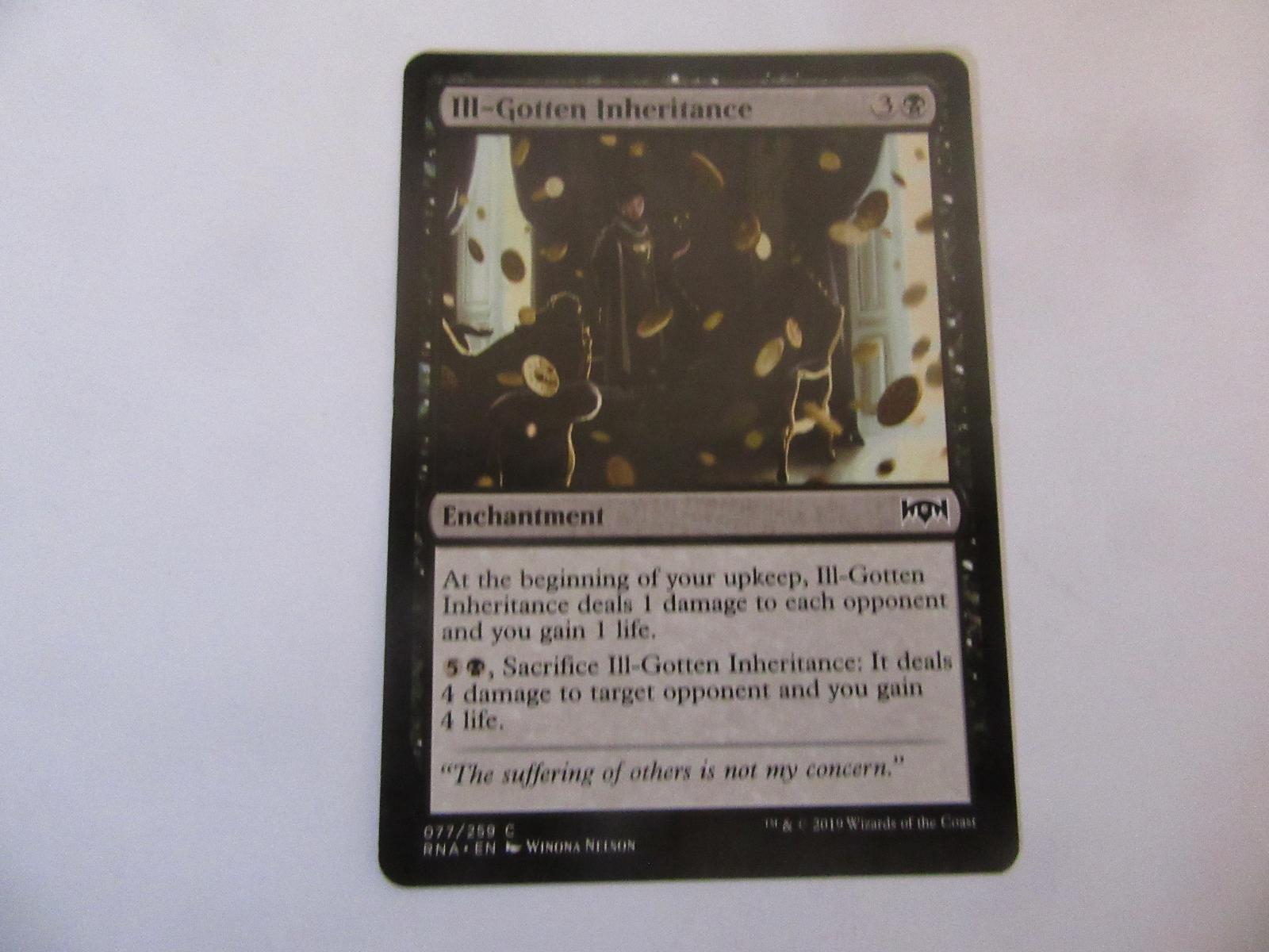 Ill-Gotten Inheritance 77 Ravnica Allegiance NM