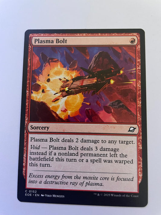Plasma Bolt 152 Common Edge of Eternities Magic: The Gathering Near Mint