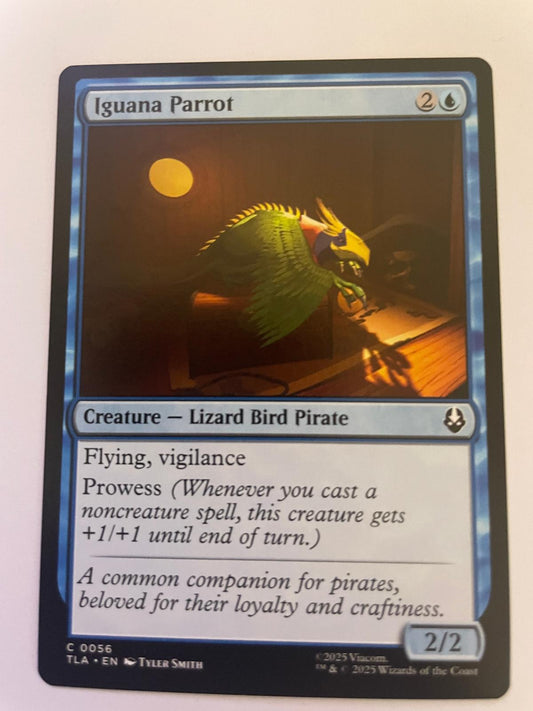Iguana Parrot 56 Common Avatar: The Last Airbender Magic: The Gathering NM