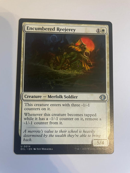 Encumbered Reejerey 14 Lorwyn Eclipsed ECL NM