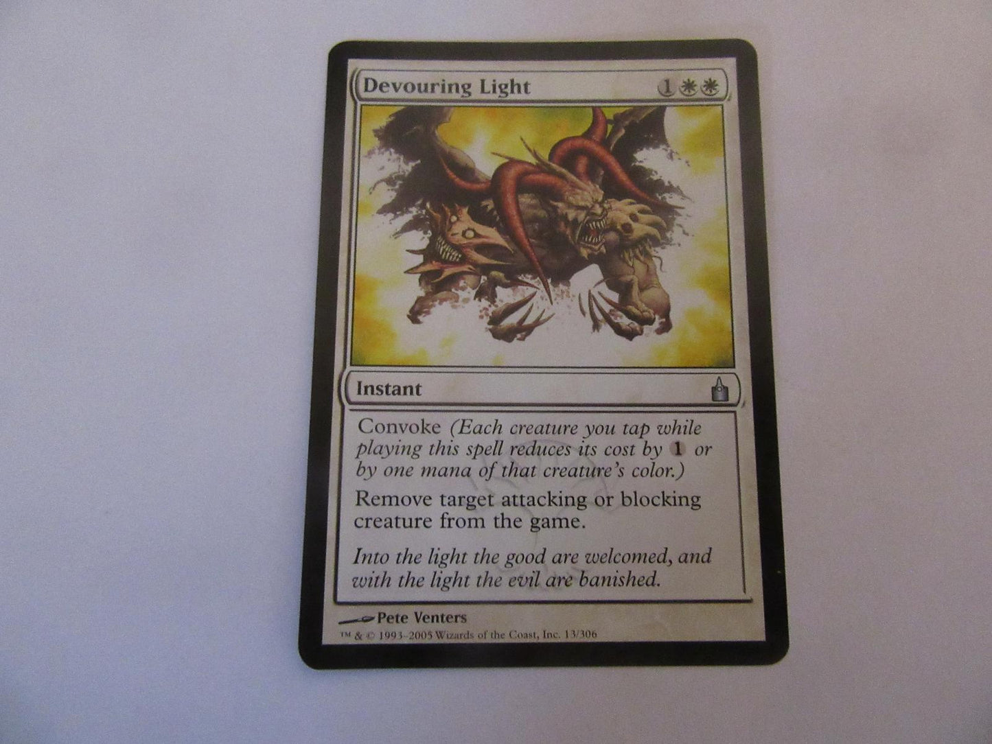 Devouring Light 13 Ravnica: City of Guilds NM