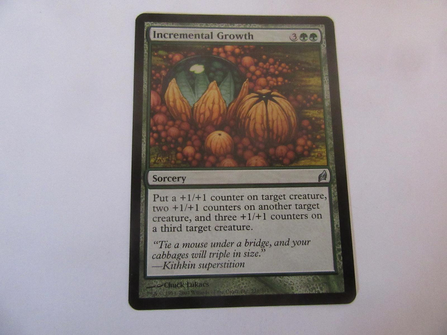 Incremental Growth 149 Modern Masters NM