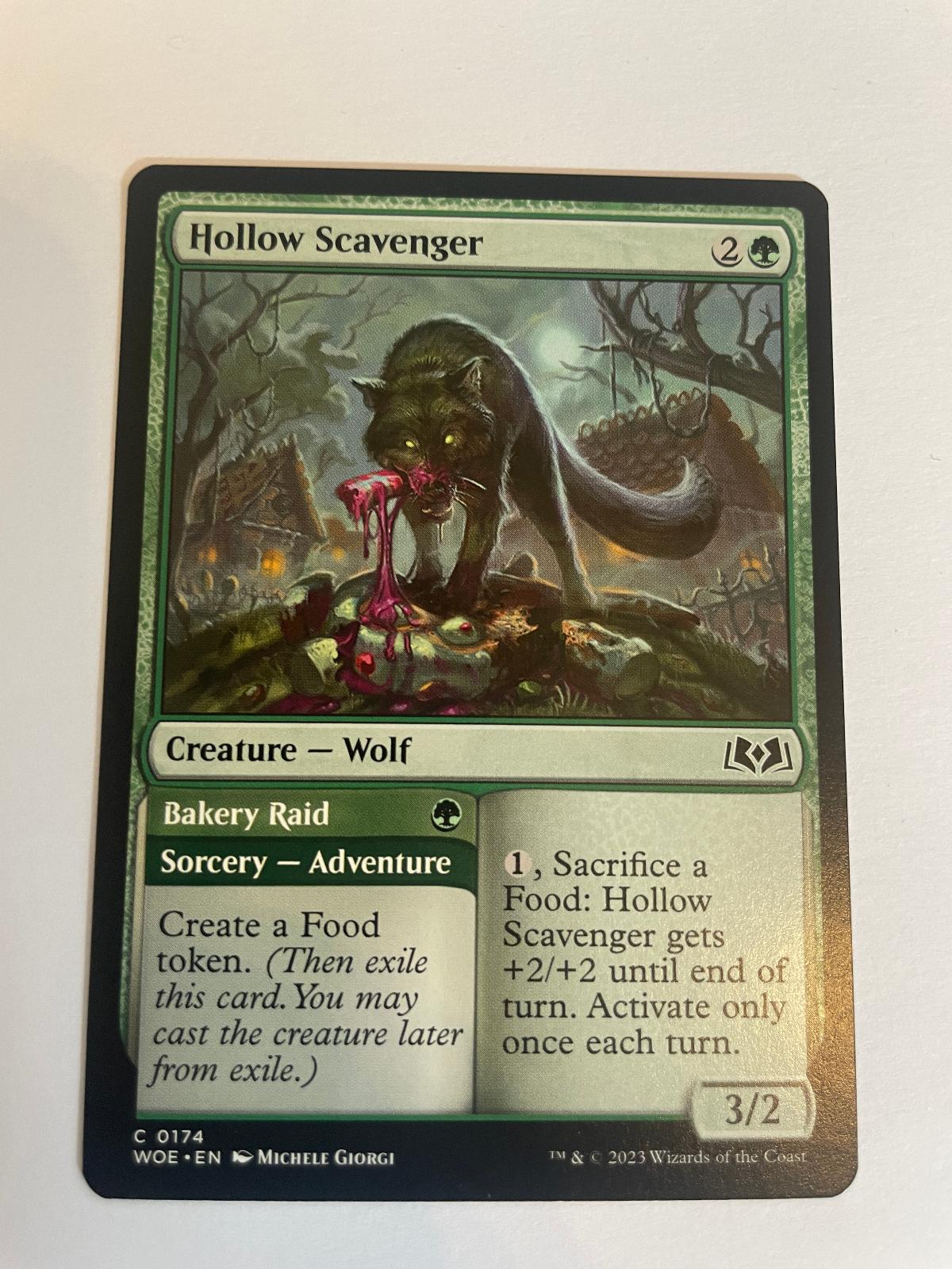 Hollow Scavenger 174 Wilds of Eldraine NM
