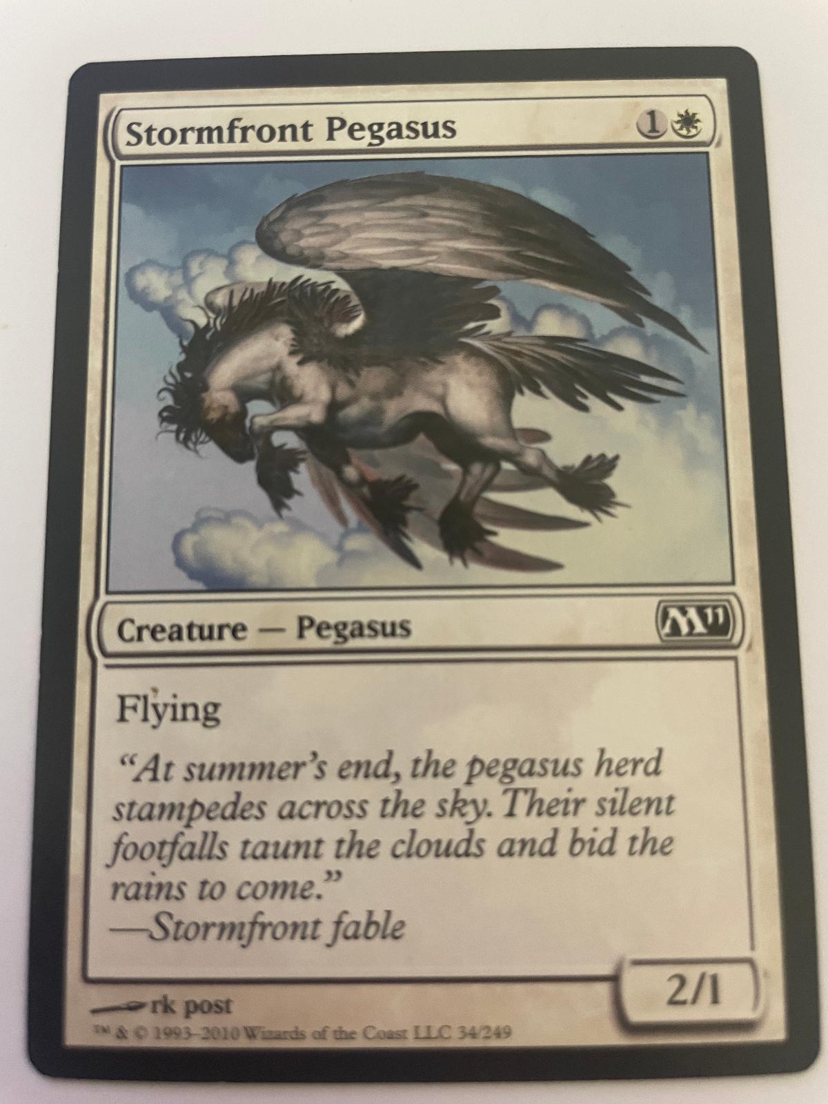 Stormfront Pegasus 5 Uncommon Welcome Deck 2017 Magic: The Gathering Near Mint