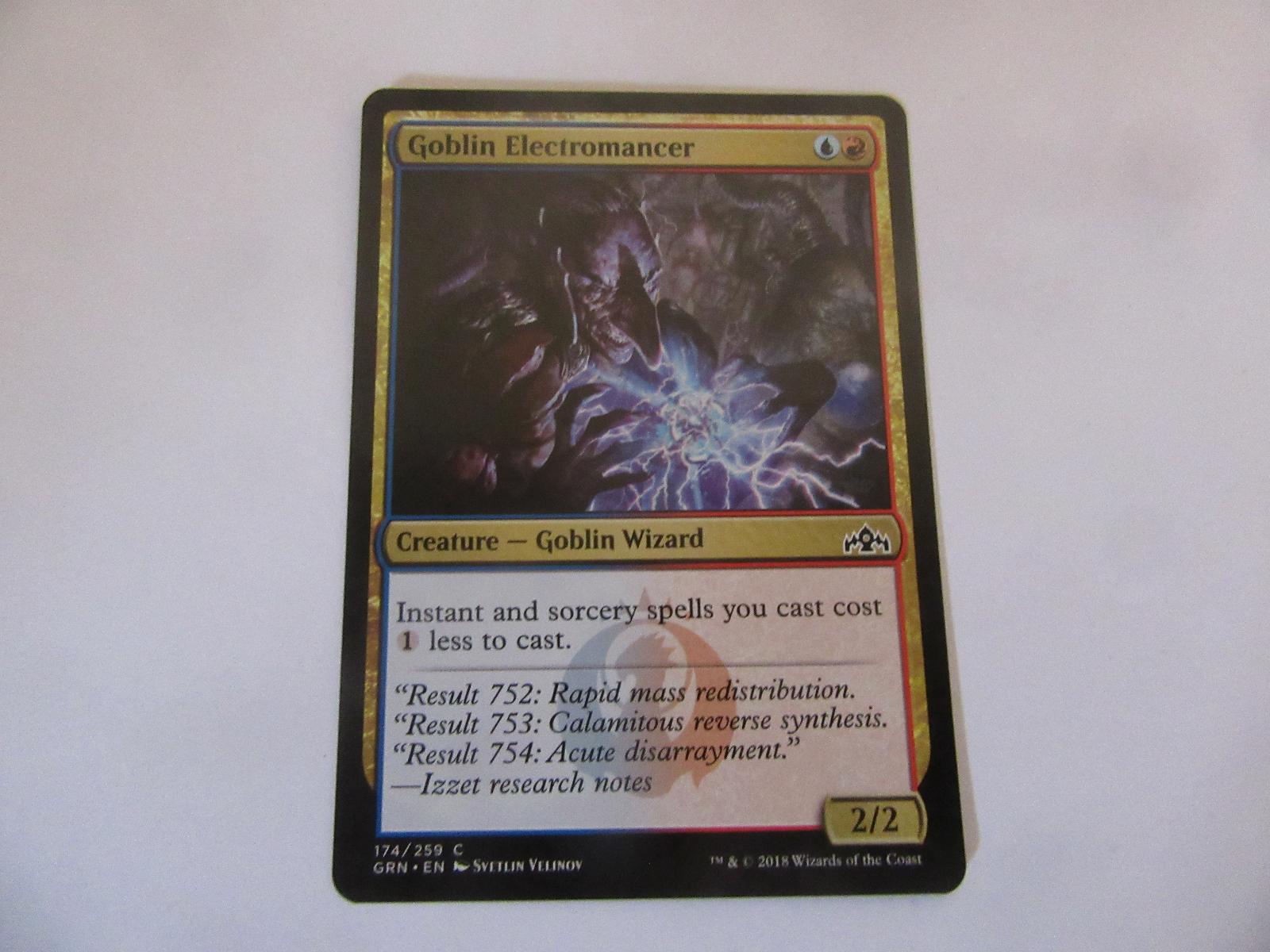 Goblin Electromancer 174 Guilds of Ravnica NM