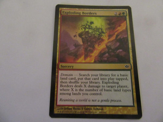Exploding Borders 106 Conflux NM
