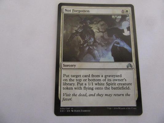 Not Forgotten 30 Shadows over Innistrad NM