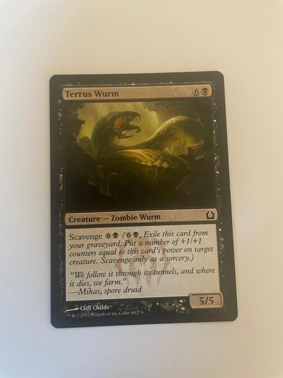 Terrus Wurm 80 Return to Ravnica RTR NM