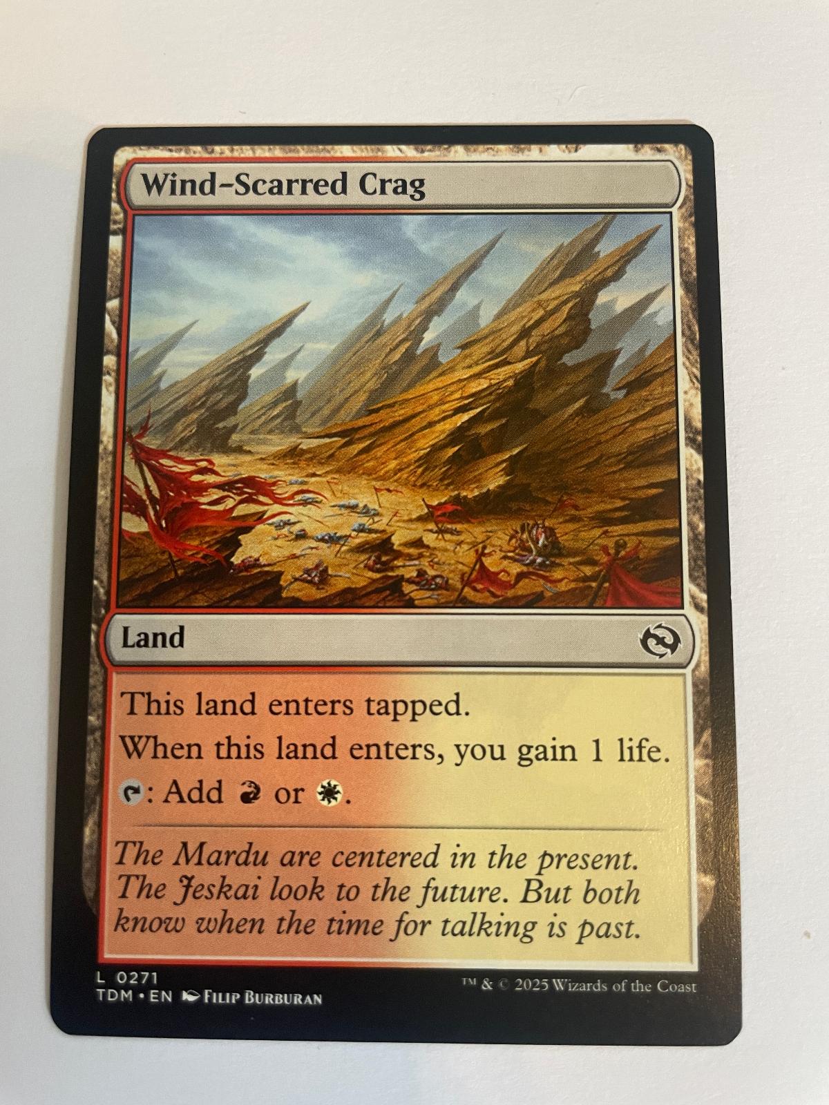 Wind-Scarred Crag 271 Tarkir: Dragonstorm NM