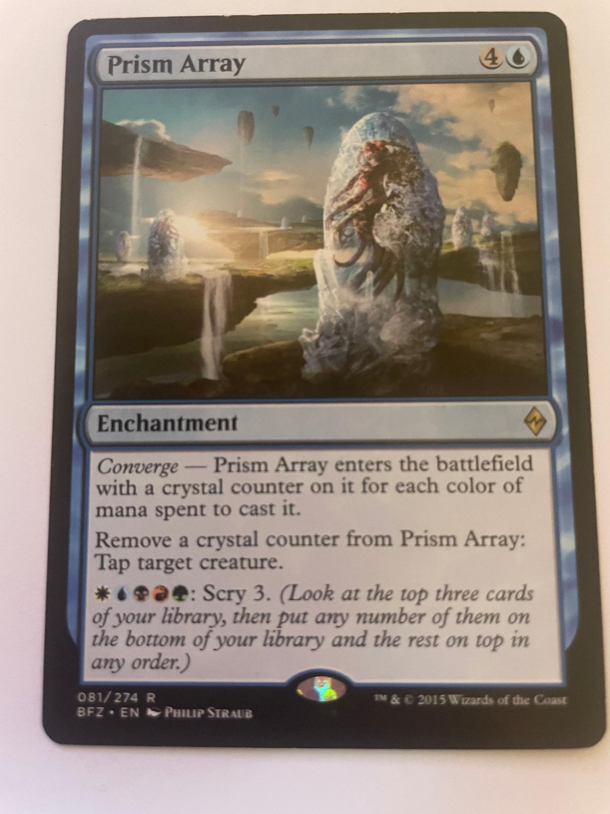 Prism Array 81 Rare Battle for Zendikar Magic: The Gathering Near Mint
