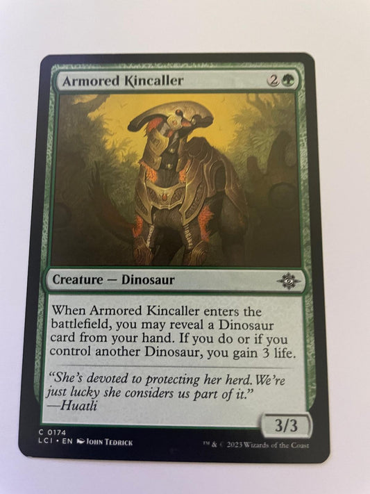 Armored Kincaller 174 Common The Lost Caverns of Ixalan Magic: The Gathering NM