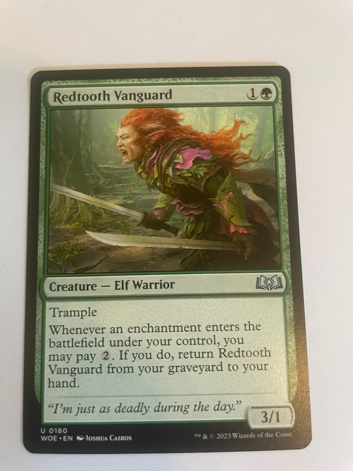 Redtooth Vanguard 180 Wilds of Eldraine NM