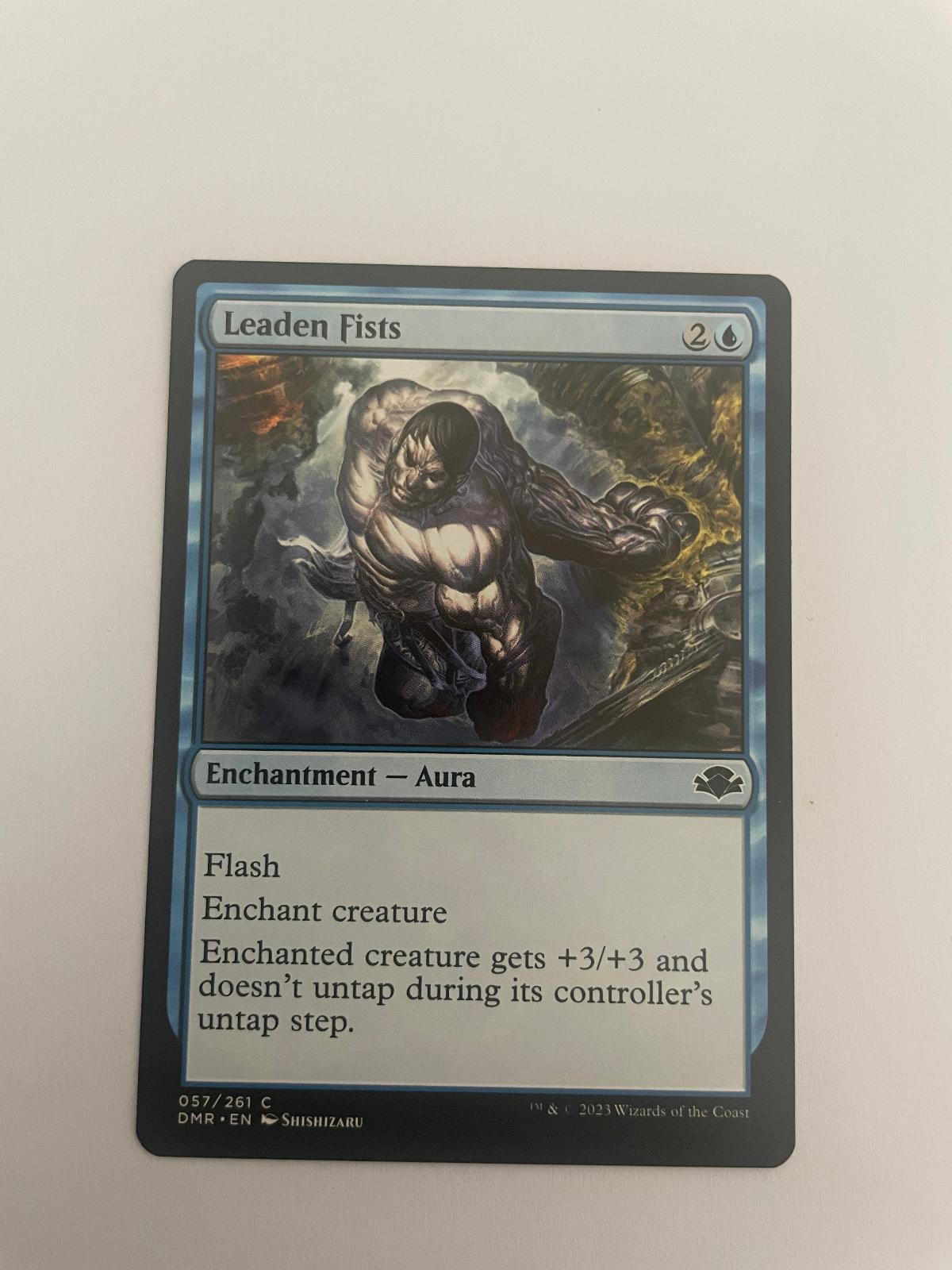 Leaden Fists 57 Dominaria Remastered DMR NM
