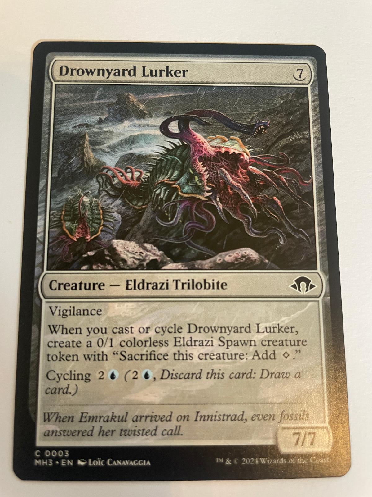Drownyard Lurker 3 Modern Horizons 3 NM