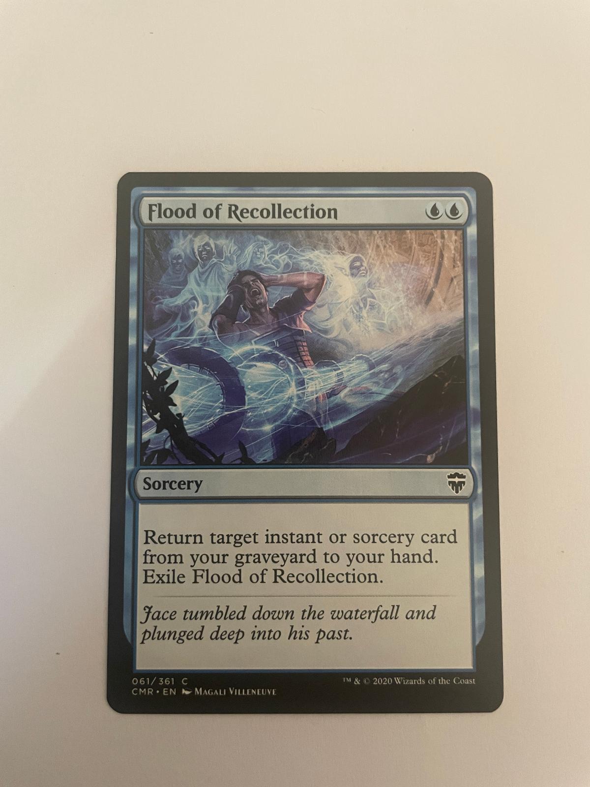 Flood of Recollection 61 Commander Legends CMR NM