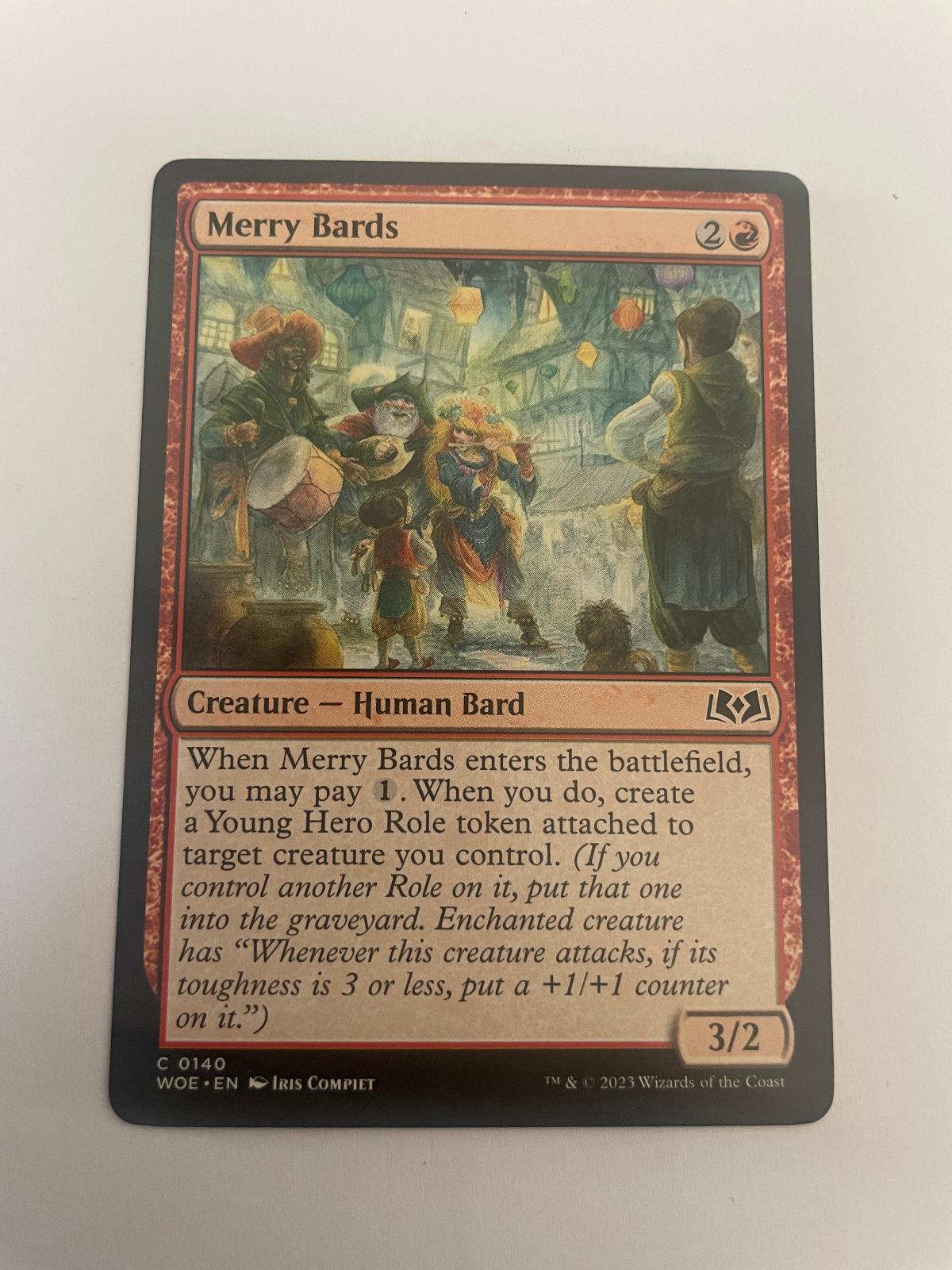 Merry Bards 140 Wilds of Eldraine WOE NM