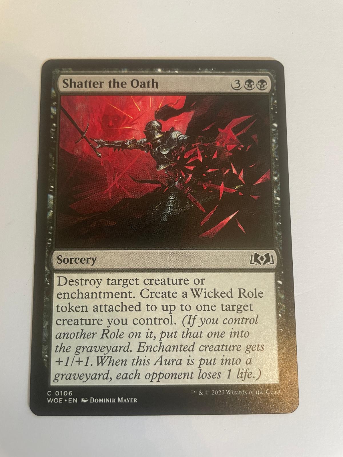 Shatter the Oath 106 Wilds of Eldraine NM